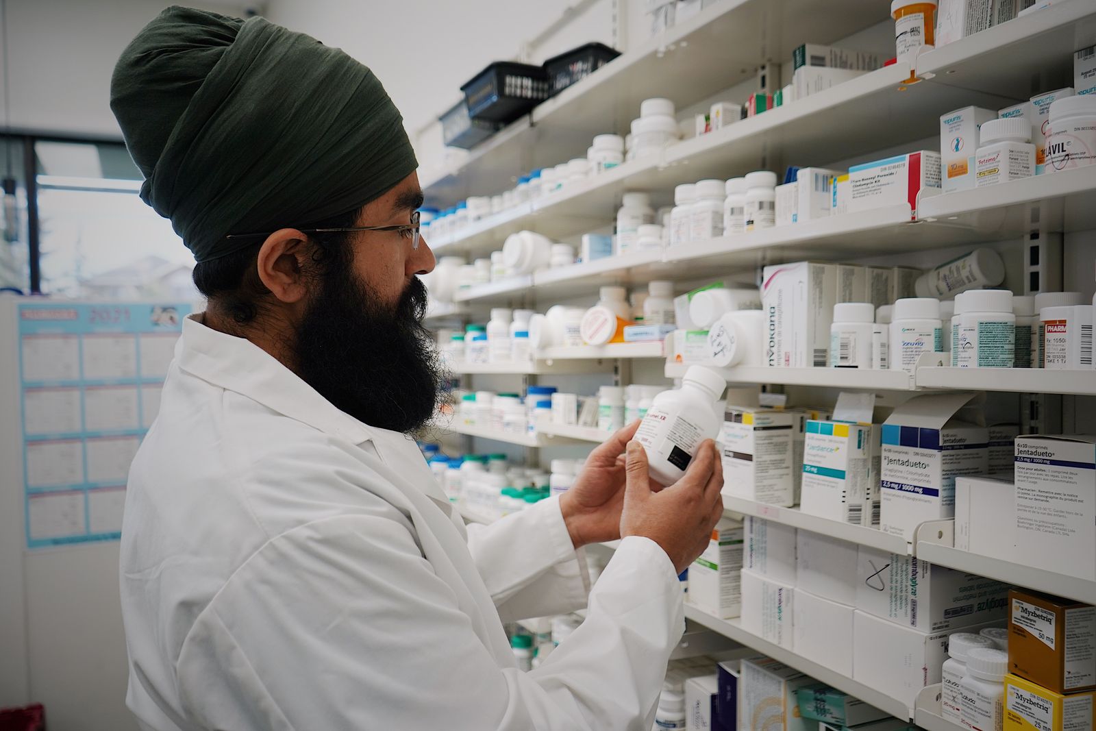 Pharmacies business using a point-of-sale system